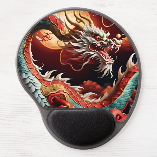 Chinese New Year Dragon 2024 GMP03 Gel Mouse Pad (Front)