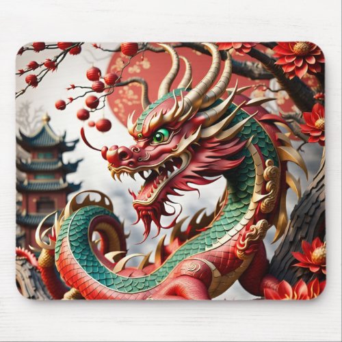 Chinese New Year Dragon 2024 MP02 Mouse Pad