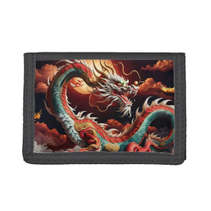 Chinese New Year Dragon 2024 MW3 Tri-fold Wallet
