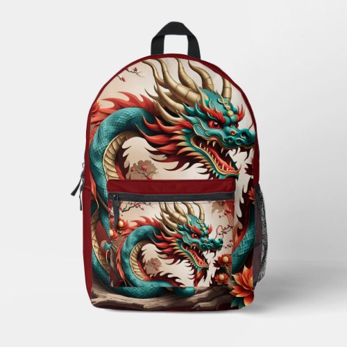 Chinese New Year Dragon 2024 PBP1 Printed Backpack