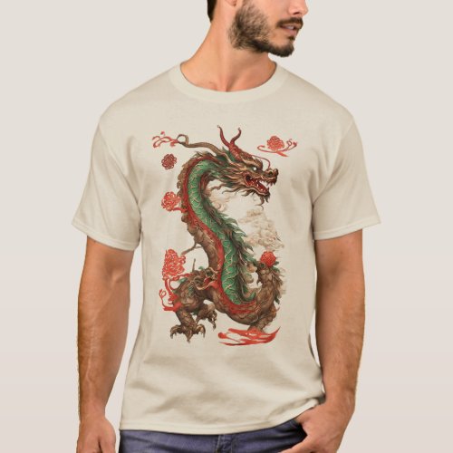 Chinese New Year Dragon 2024 T_Shirt