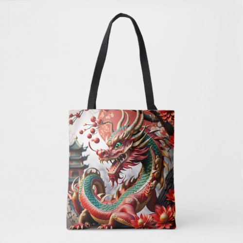Chinese New Year Dragon 2024 TB02 Tote Bag