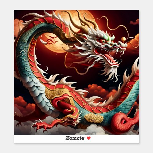Chinese New Year Dragon 2024 VST03 Sticker