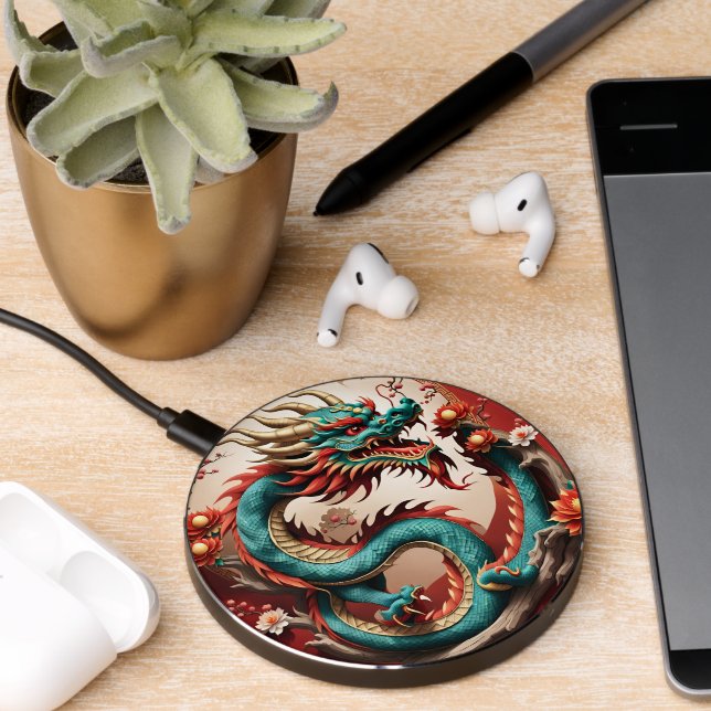 Chinese New Year Dragon 2024 WC01 Wireless Charger (Desk 2)