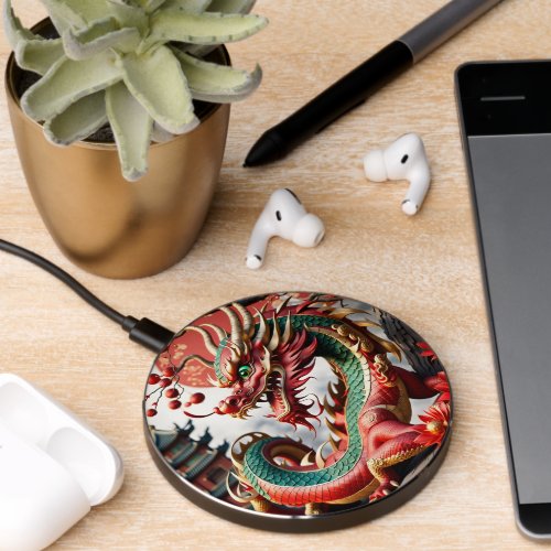 Chinese New Year Dragon 2024 WC02 Wireless Charger