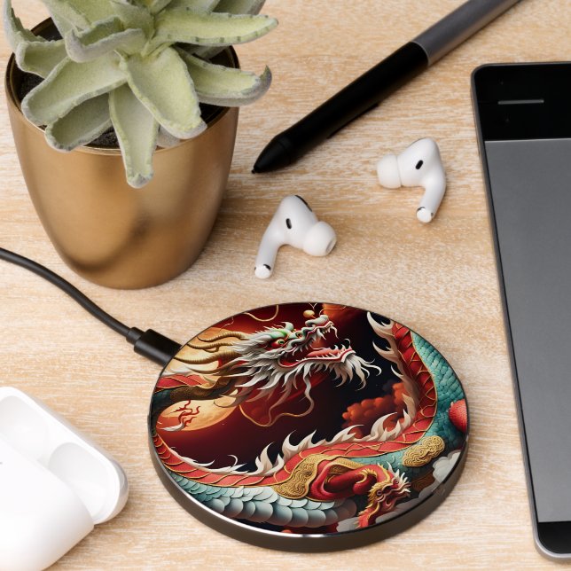 Chinese New Year Dragon 2024 WC03 Wireless Charger (Desk 2)