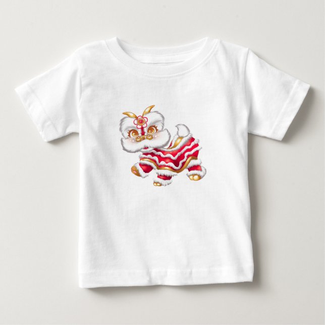 Chinese New Year Dragon Baby tshirt (Front)