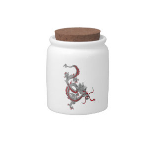 Chinese New Year Dragon Candy Jar