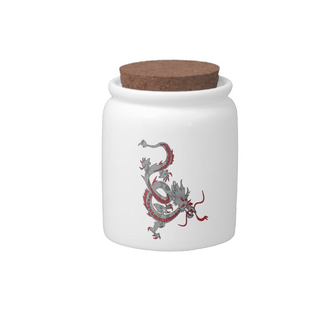 Chinese New Year Dragon Candy Jar (Front)