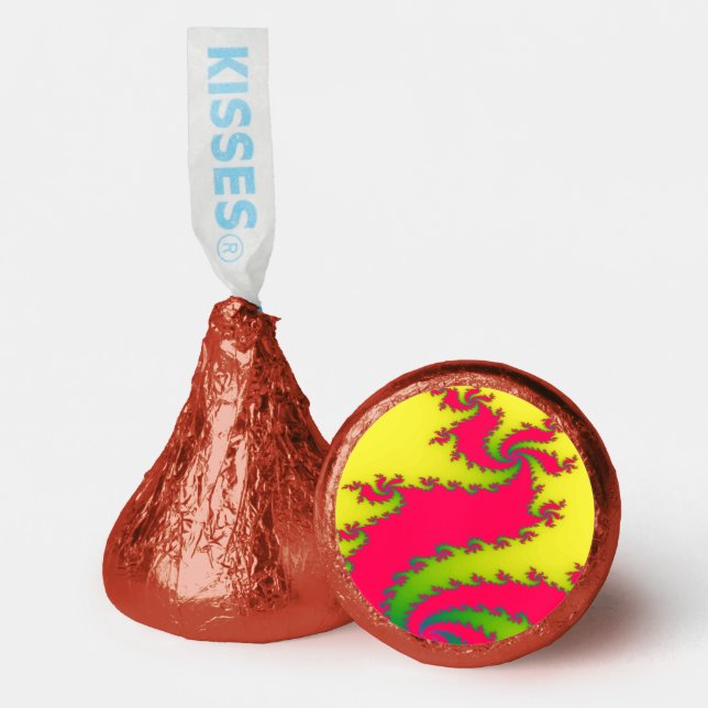 Chinese New Year Dragon Fractal Hershey®'s Kisses® (Front)
