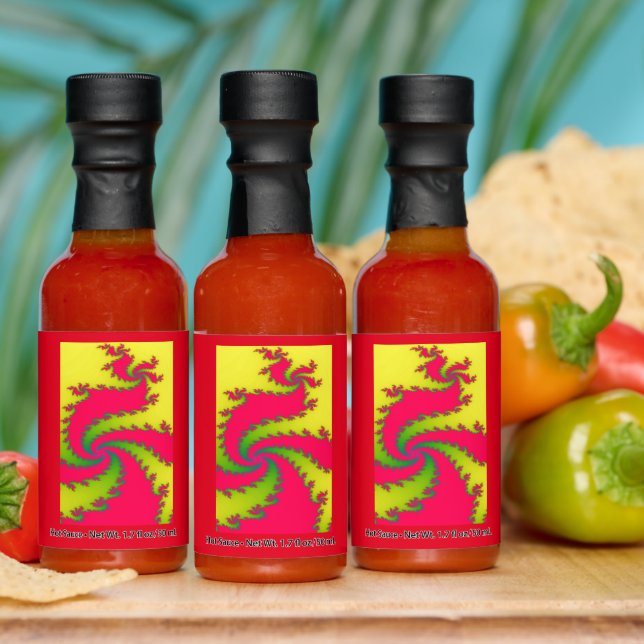Chinese New Year Dragon Fractal Hot Sauces (Multi)