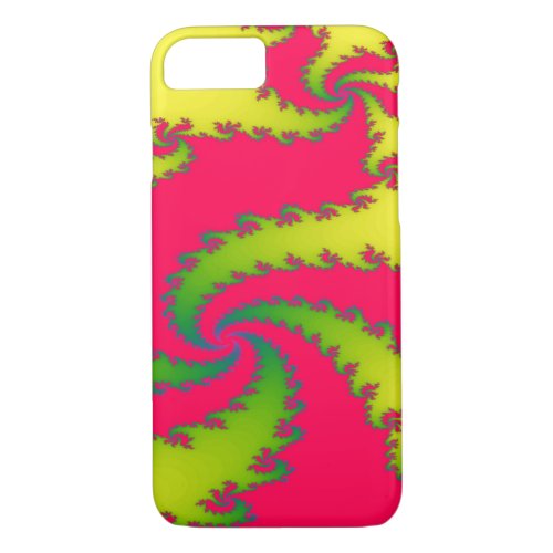 Chinese New Year Dragon Fractal iPhone Case