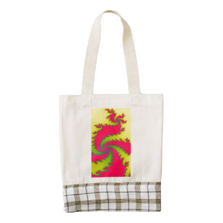 Chinese New Year Dragon Fractal Tote Bag