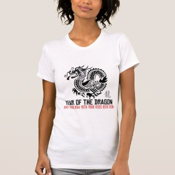Chinese New Year Dragon T-shirt by Year_of_Dragon_Tee at Zazzle