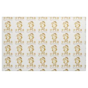 Chinese New Year Dragon Thunder_Cove Fabric