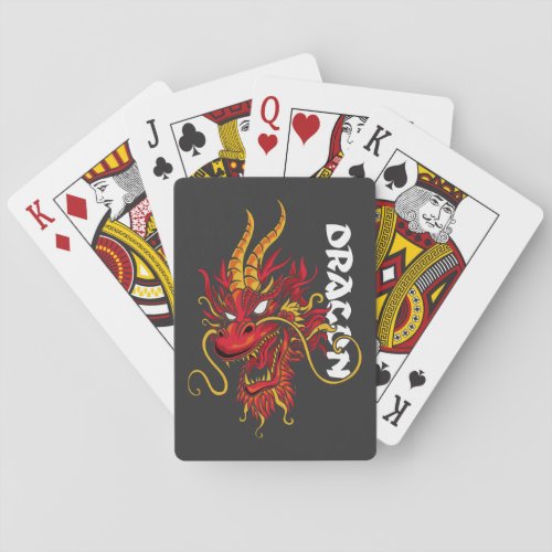 Chinese New Year Dragon Year 2024 Playing Cards