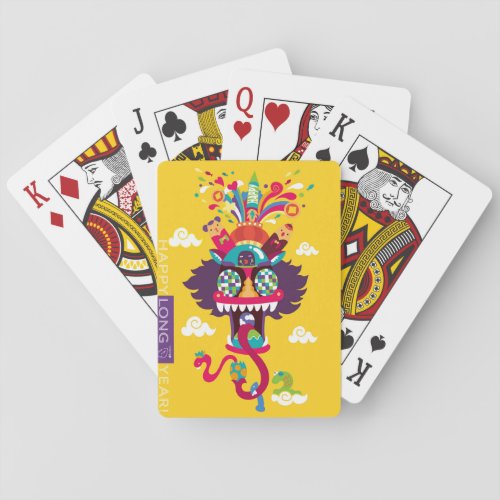Chinese New Year Dragon Year 2024  Playing Cards
