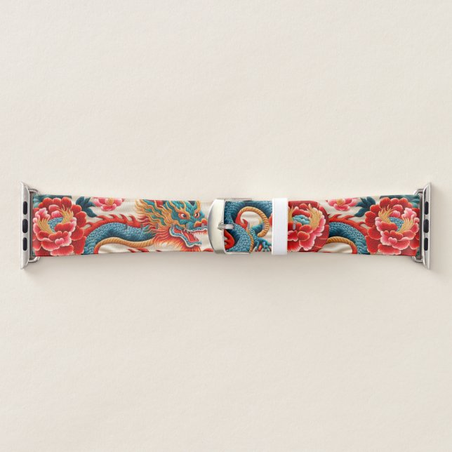 Chinese New Year Dragon Zodiac Birthday AWB Apple Watch Band (Band)
