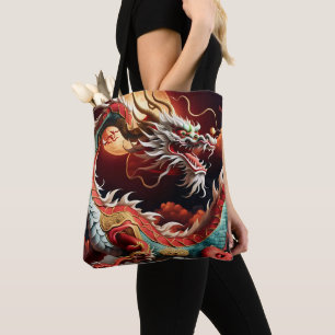 Chinese New Year Dragon Zodiac Birthday TB03 Tote Bag