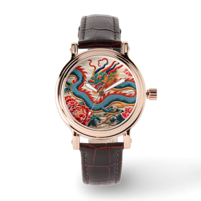 Chinese New Year Dragon Zodiac Birthday Watch (Front)