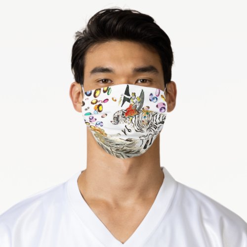 Chinese New Year Feng Shui Wealth face mask