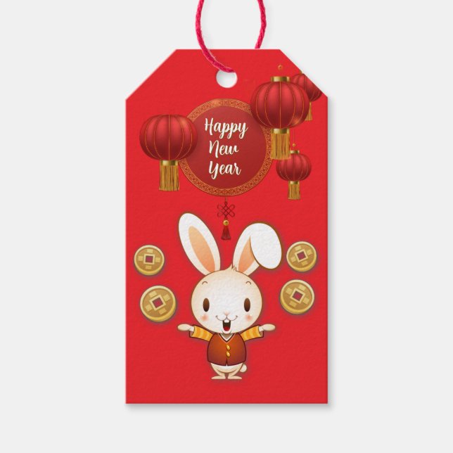 Chinese New Year Gift Tags (Front)