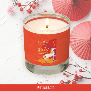 Chinese New Year Horse 2026 Scented Jar Candle