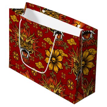 Chinese New Year Large Gift Bag by StargazerDesigns at Zazzle