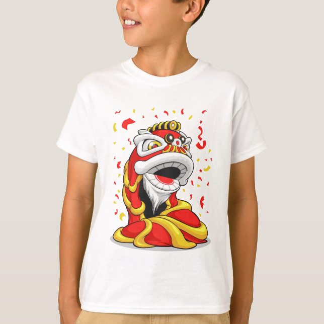 Chinese New Year Lion T-Shirt (Front)