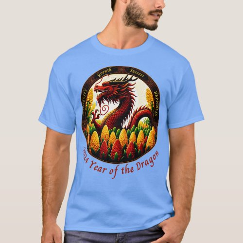 Chinese New Year of Dragon 2024 Dragon Tshirt Year