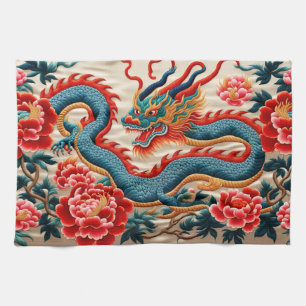 Chinese New Year of the Dragon 2024 "Embroidery" Kitchen Towel