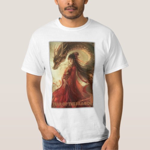 Chinese New Year of the Dragon 2024 T_Shirt