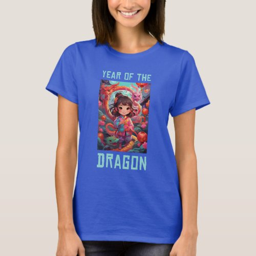 Chinese New Year of the Dragon 2024  T_Shirt