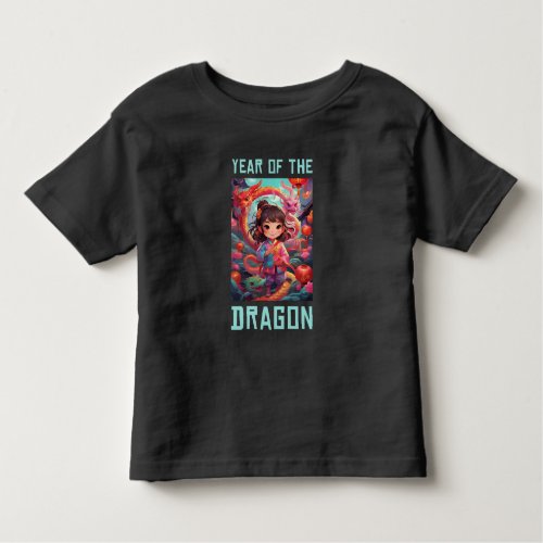 Chinese New Year of the Dragon 2024  Toddler T_shirt