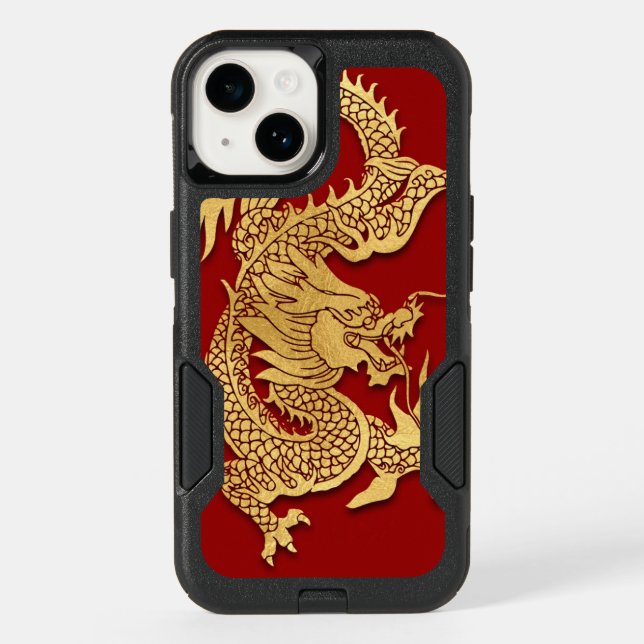 Chinese New Year of the Dragon Zodiac Birthday iPc Otterbox iPhone Case (Back)
