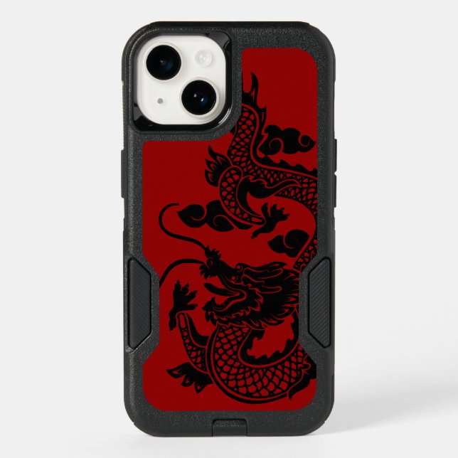 Chinese New Year of the Dragon Zodiac Birthday iPc Otterbox iPhone Case (Back)
