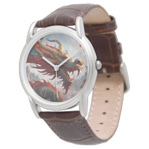 Chinese New Year of the Dragon Zodiac Birthday W Watch