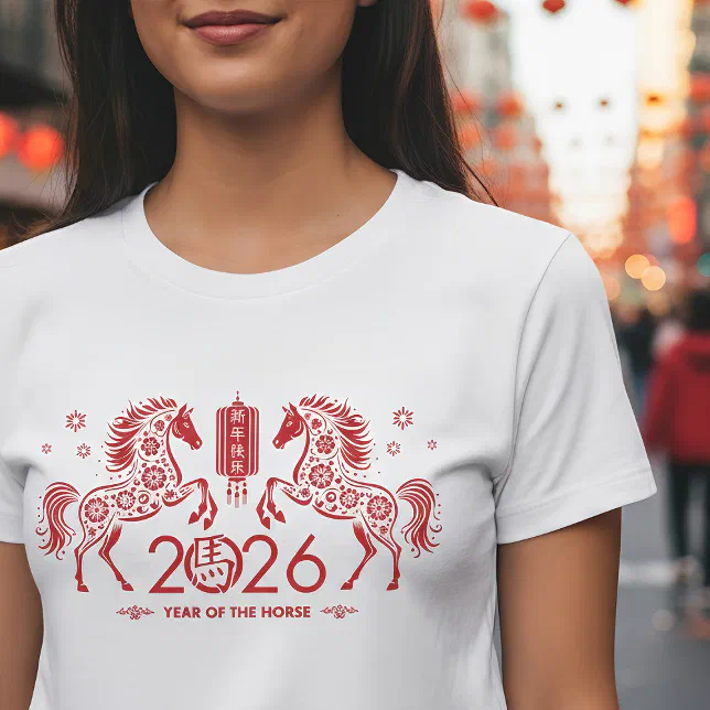Chinese New year of the Fire Horse 2026 T-Shirt
