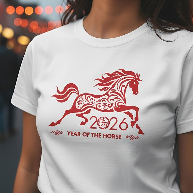 Chinese New year of the Fire Horse 2026 T-Shirt (Creator Uploaded)