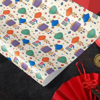Chinese New year of the Goat 2027 Wrapping Paper