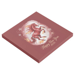 Chinese New year of the Horse 2026 Gallery Wrap