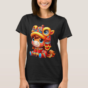Chinese New Year Of The Horse 2026 Lunar New Year  T-Shirt