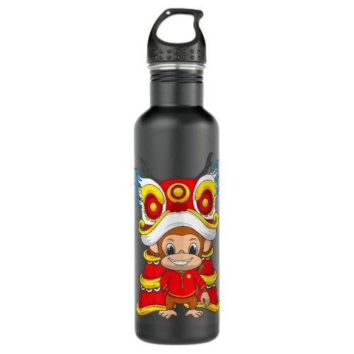 Chinese New Year Of The Monkey 2028 Lunar Zodiac S Stainless Steel Water Bottle