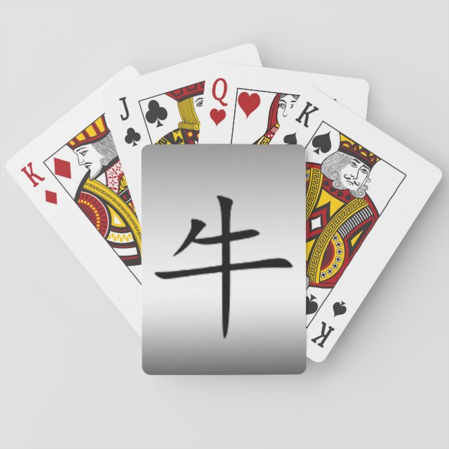 Chinese New Year of the Ox 2021 Playing Cards