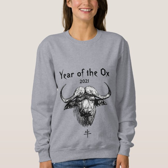 Chinese New Year of the Ox 2021 Sweatshirt