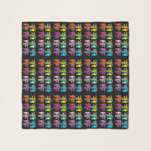 Chinese New Year of the Pig Pop 2019 S Chiffon S Scarf