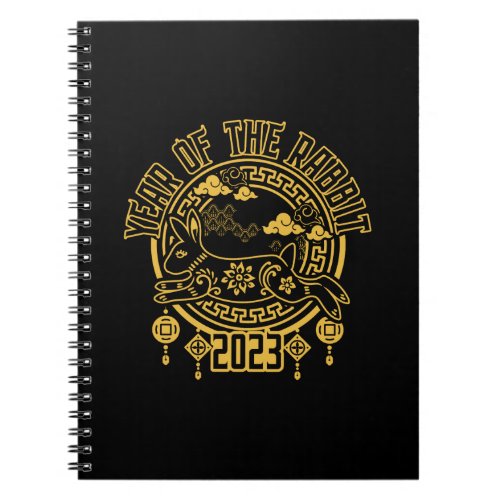 Chinese New Year of the Rabbit 2023 Notebook