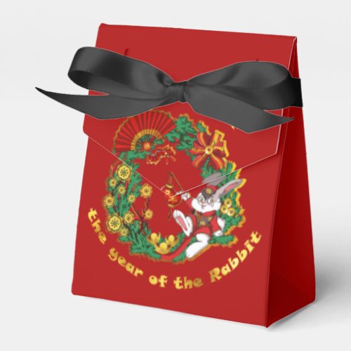 Chinese New Year of The Rabbit Favor Box