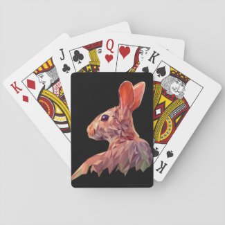 Chinese New Year of the Rabbit Playing Cards