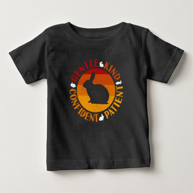 Chinese New Year of the Rabbit Traits Baby T-Shirt (Front)